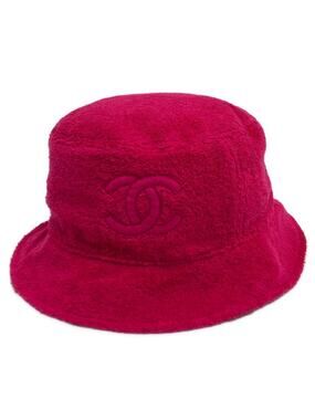 Chanel Pink Cotton Hat #299932C55B